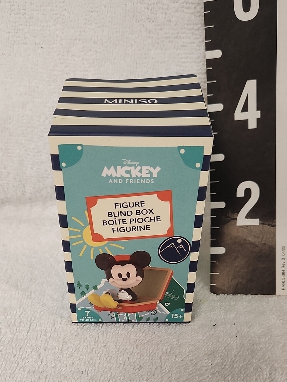 MINISO Disney Mickey and Friends Blue Striped Blind Box Figurine